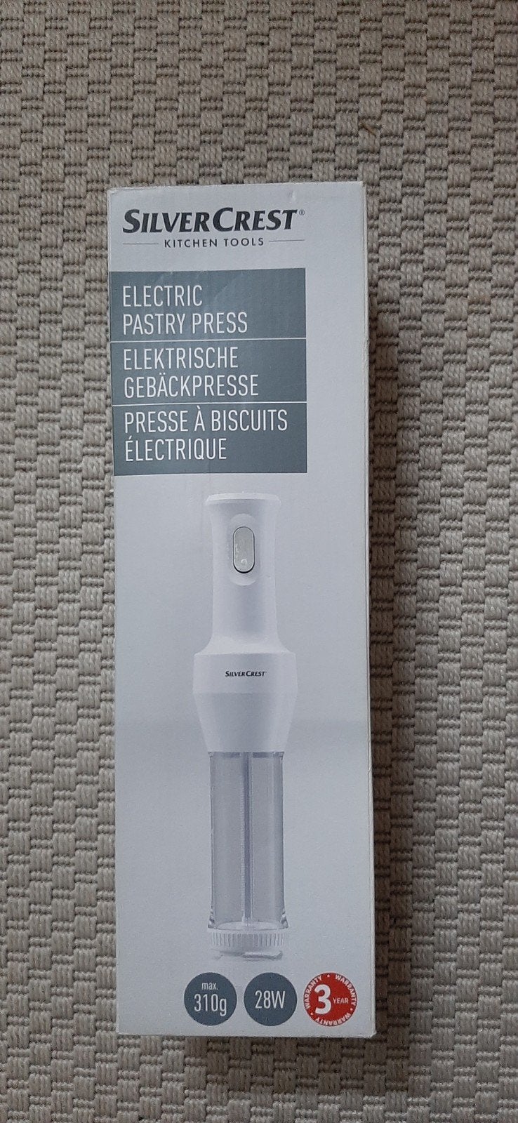 Elektrische koekjes maker, Ophalen