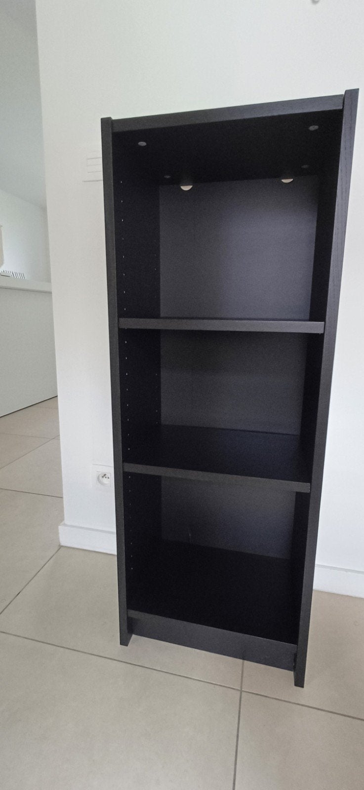 Bibliothèque/étagère à 3 niveaux, 25 à 50 cm, Comme neuf, Enlèvement, 100 à 150 cm