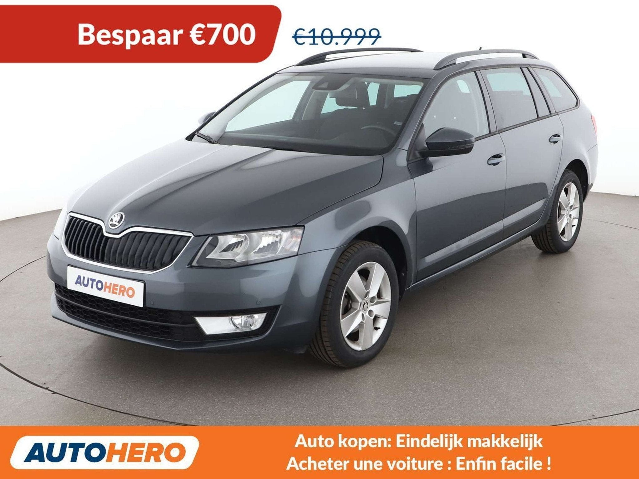 Skoda Octavia 1.4 TSI Ambition, Autos, 1395 cm³, Argent ou Gris, Achat, 110 kW