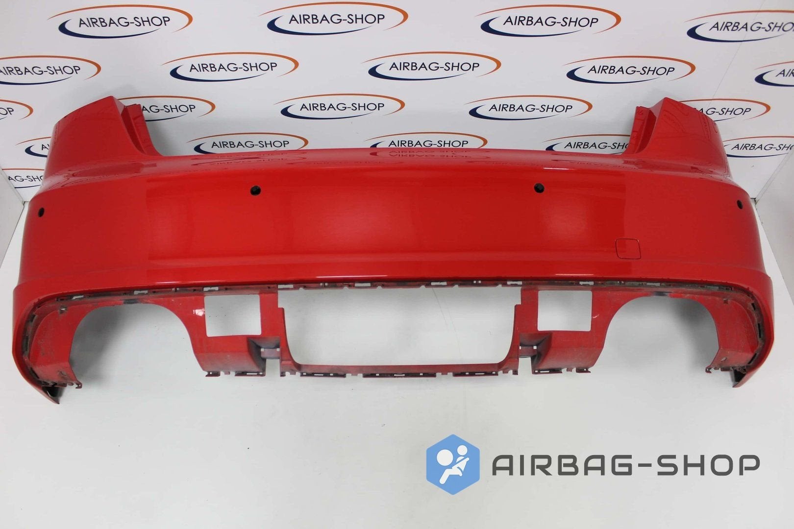 Audi A3 / S3 8V 3-Deurs Achterbumper Rood (Onbeschadigd), Arrière, -, Audi, Utilisé