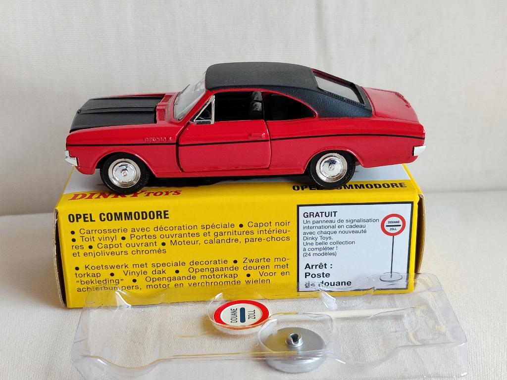 Dinky Atlas _ Opel Commodore _ ref. 1420, Hobby en Vrije tijd, Modelauto's | 1:43, Ophalen of Verzenden, Zo goed als nieuw, Auto