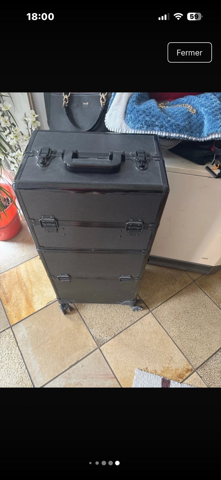 Valise estetique Peggy Sage, Bijoux, Sacs & Beauté, Boîtes de maquillage & Beauty case, Enlèvement, Comme neuf