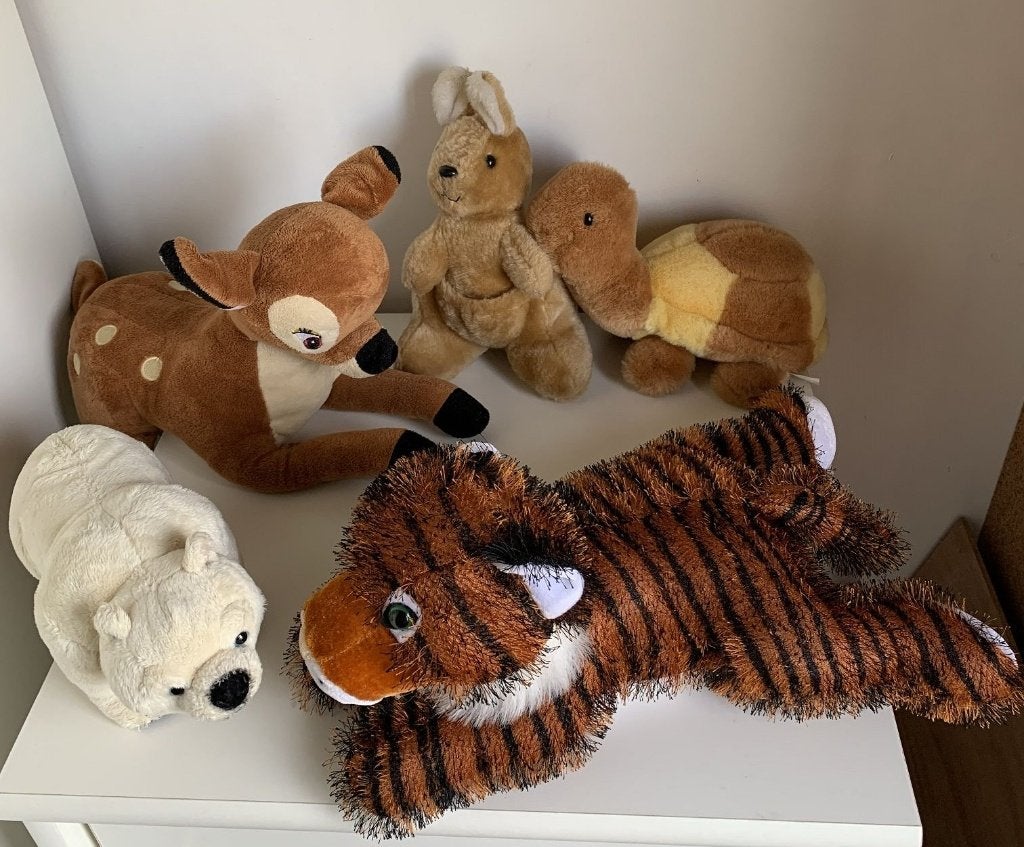 knuffels: Nijntje, panda, leeuw, aap, beertjes, bambi ..., Kinderen en Baby's, Disney, Disney, Beer, Ophalen of Verzenden