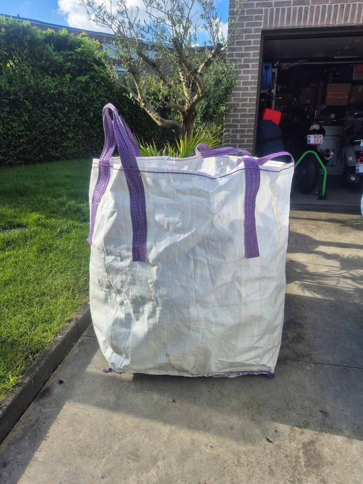 bigbag 2 stuks te koop, Ophalen, Gebruikt