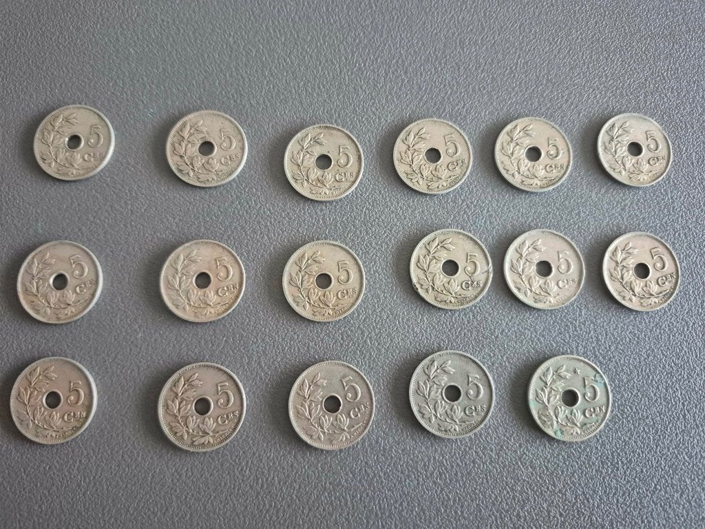 lotje 5 centimes belgie., Postzegels en Munten, Ophalen of Verzenden, Losse munt