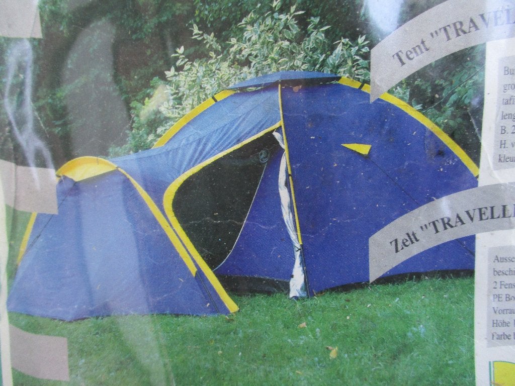 Tent Greentime Traveller plus 3 personen, Caravans en Kamperen, Tenten, Ophalen, Gebruikt, Tot en met 3