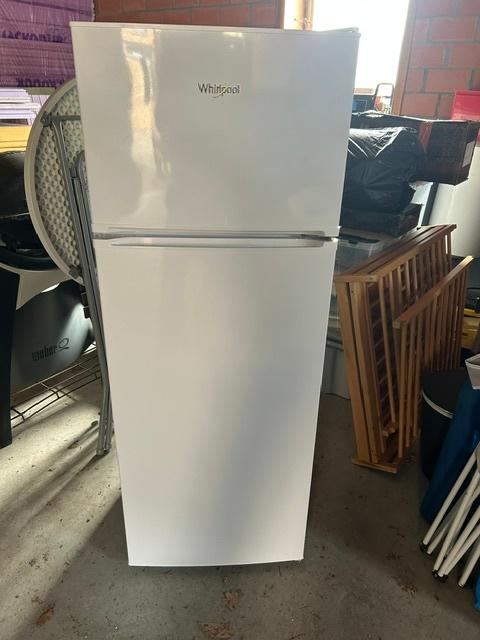 frigo/diepvries (whirlpool), Elektronische apparatuur, Koelkasten en IJskasten, Ophalen, Met aparte vriezer, Zo goed als nieuw