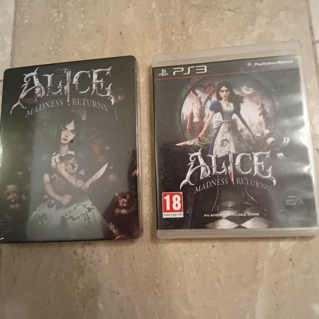 Alice Madness Returns Game and Steelbook, Games en Spelcomputers, Ophalen, Overige genres, 1 speler, Zo goed als nieuw