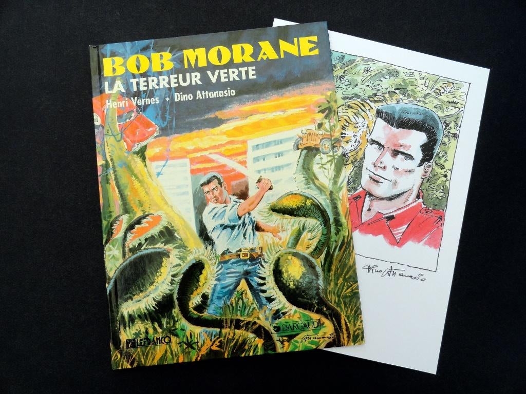Bob Morane T3+XL- Attanasio- EO1989- Claude Lefrancq Éditeur, Envoi