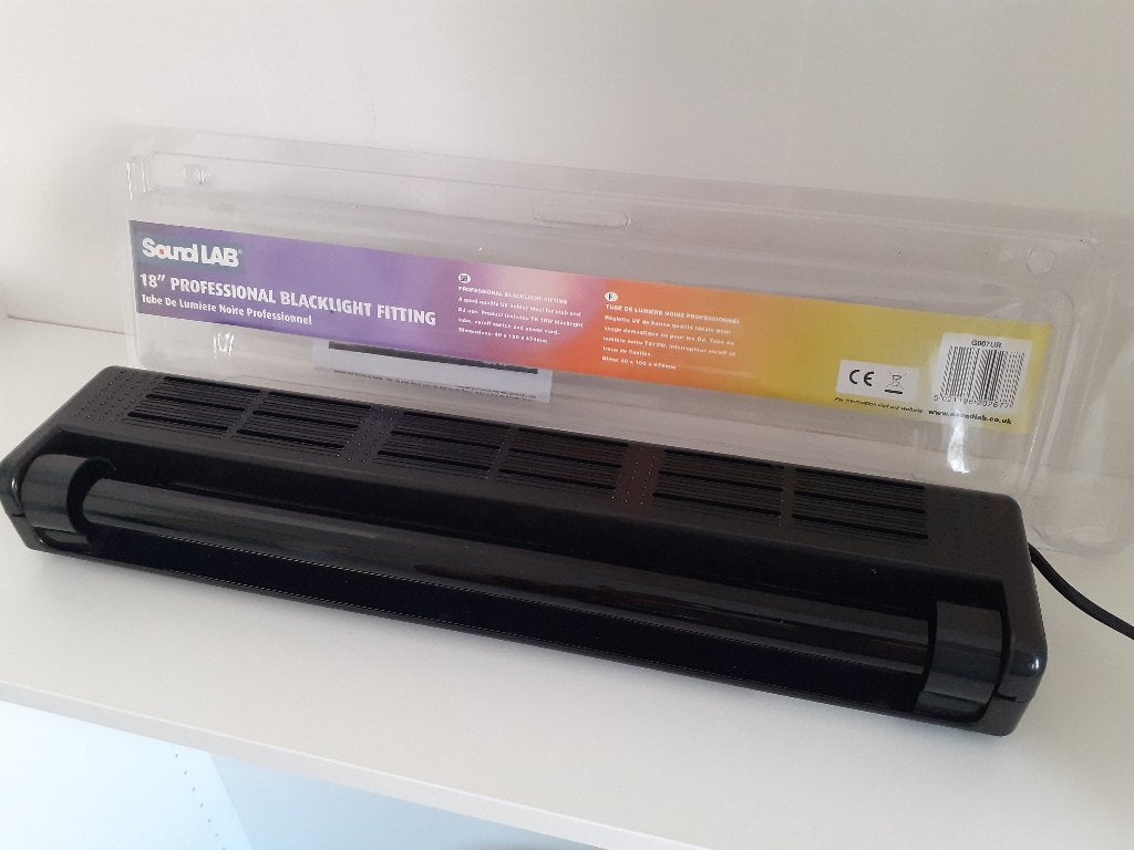 Tube lumière noire UV SoundLAB 15 W - état neuf, Muziek en Instrumenten, Ophalen, Zo goed als nieuw, Licht