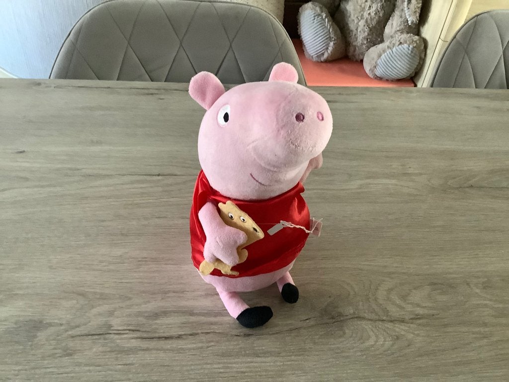 Peppa Pig pluche character (27 cm), Overige merken, Overige typen, Ophalen of Verzenden, Middelgroot (20 tot 80 cm)