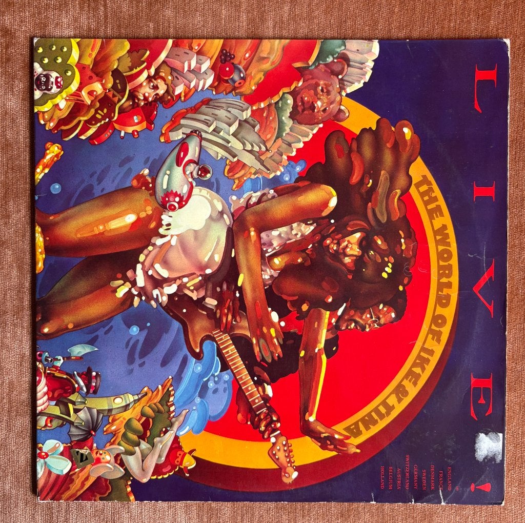 The World of Ike & Tina Turner, Live!, 12 pouces, Double LP, Comme neuf, 1970 - 1979