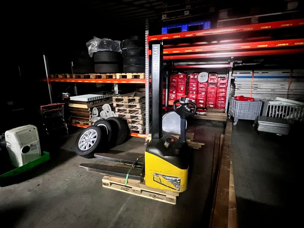 Hyundai elektrische transpallet, Doe-het-zelf en Bouw, Palletwagens en Pompwagens, Ophalen