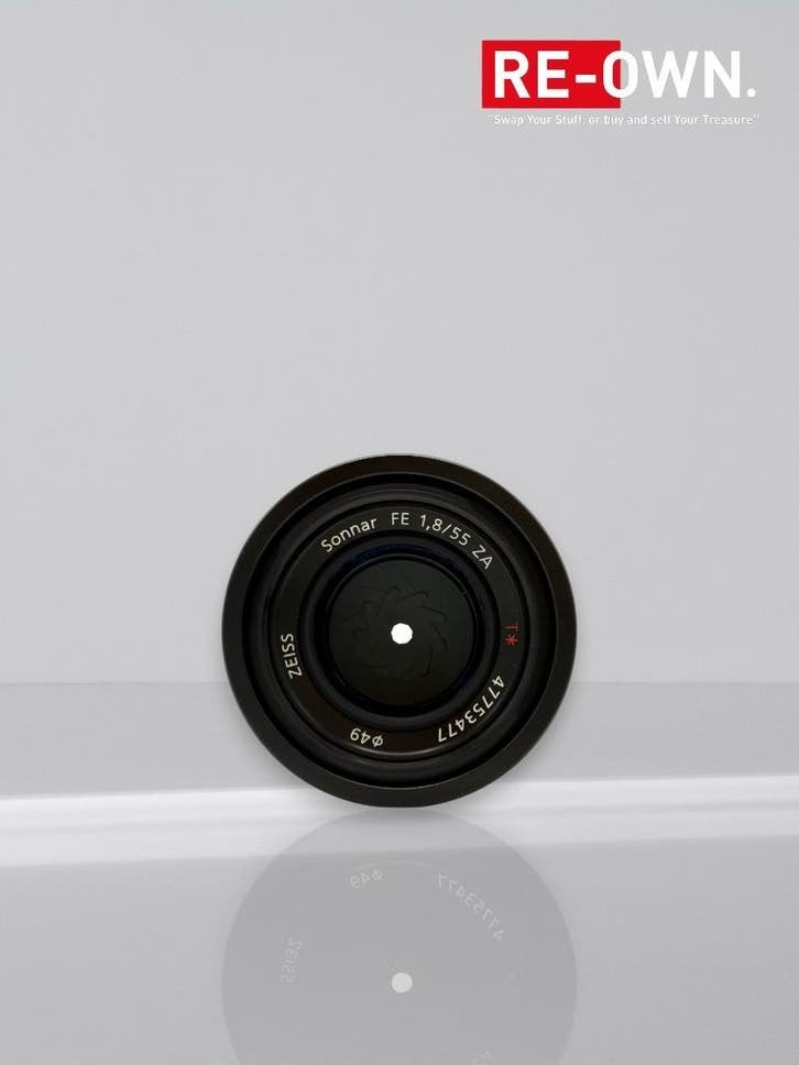 SONY FE 55MM F/1.8 ZA ZEISS SONNAR T* | TOPSTAAT | GARANTIE, ., Monture Sony E, Lentille standard, Comme neuf