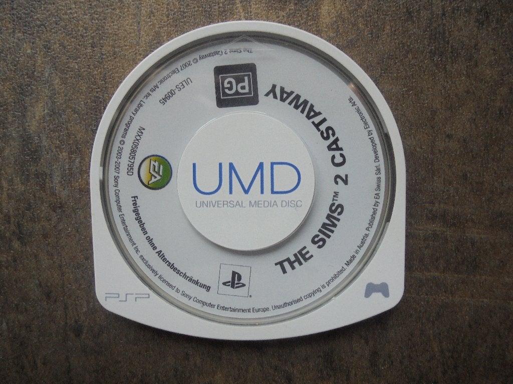 The Sims 2 Castaway voor PSP (zie foto's), Enlèvement ou Envoi, 1 joueur, À partir de 12 ans, Utilisé