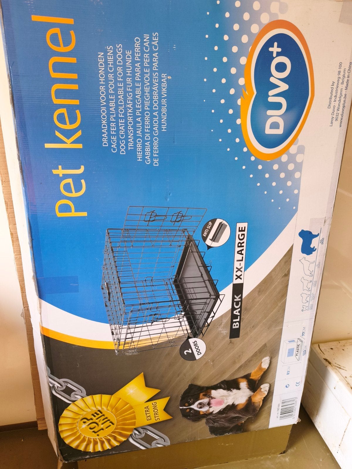 Hondenbench xxl, Ophalen