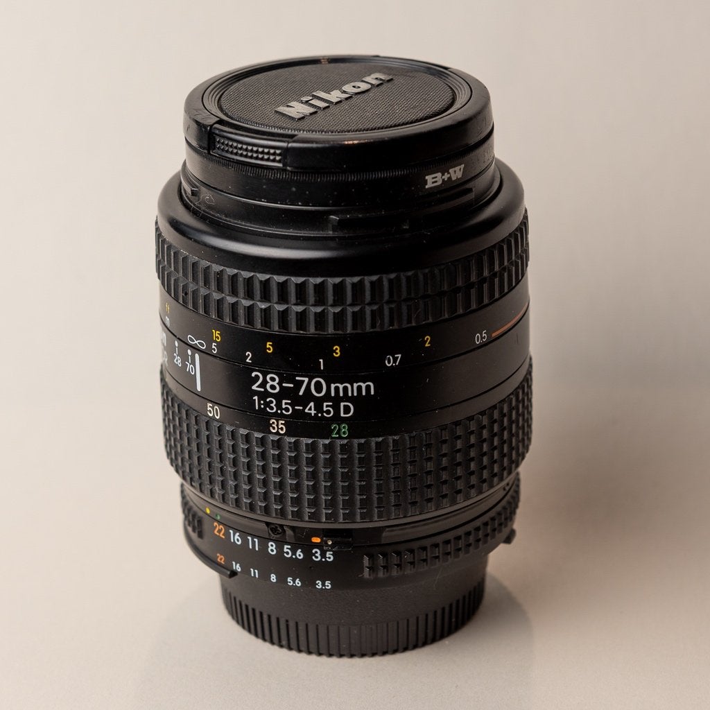Nikkon standaard zoomlens, TV, Hi-fi & Vidéo, Appareils photo analogiques, Enlèvement, Utilisé, Reflex miroir, Nikon