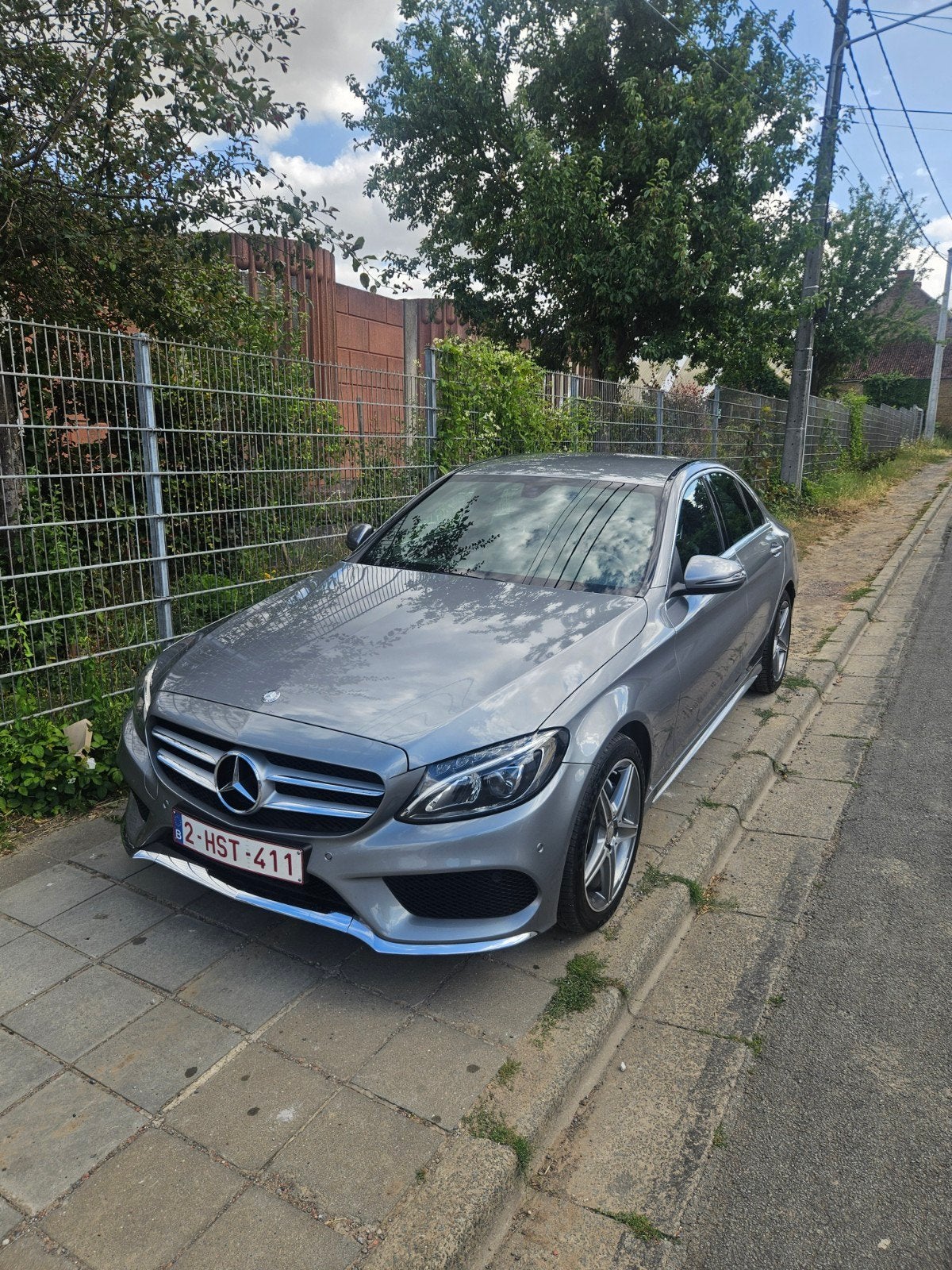 Mercedes class c, Cuir, Argent ou Gris, Achat, Entreprise