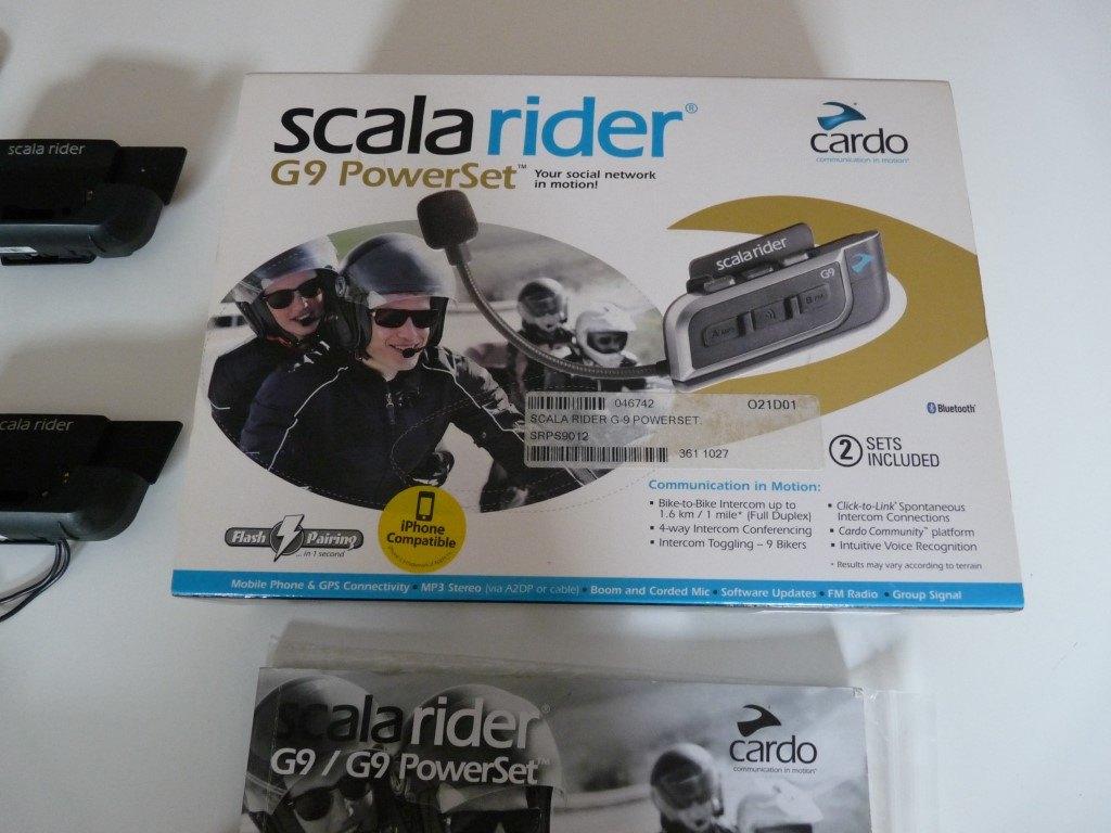 intercom moto cardo, Motoren, Ophalen of Verzenden, Gebruikt