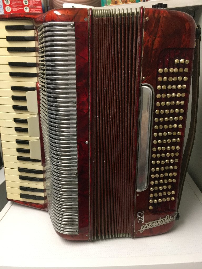 accordeon, Musique & Instruments, Accordéons, Autres marques, Avec bretelles, Enlèvement, Utilisé