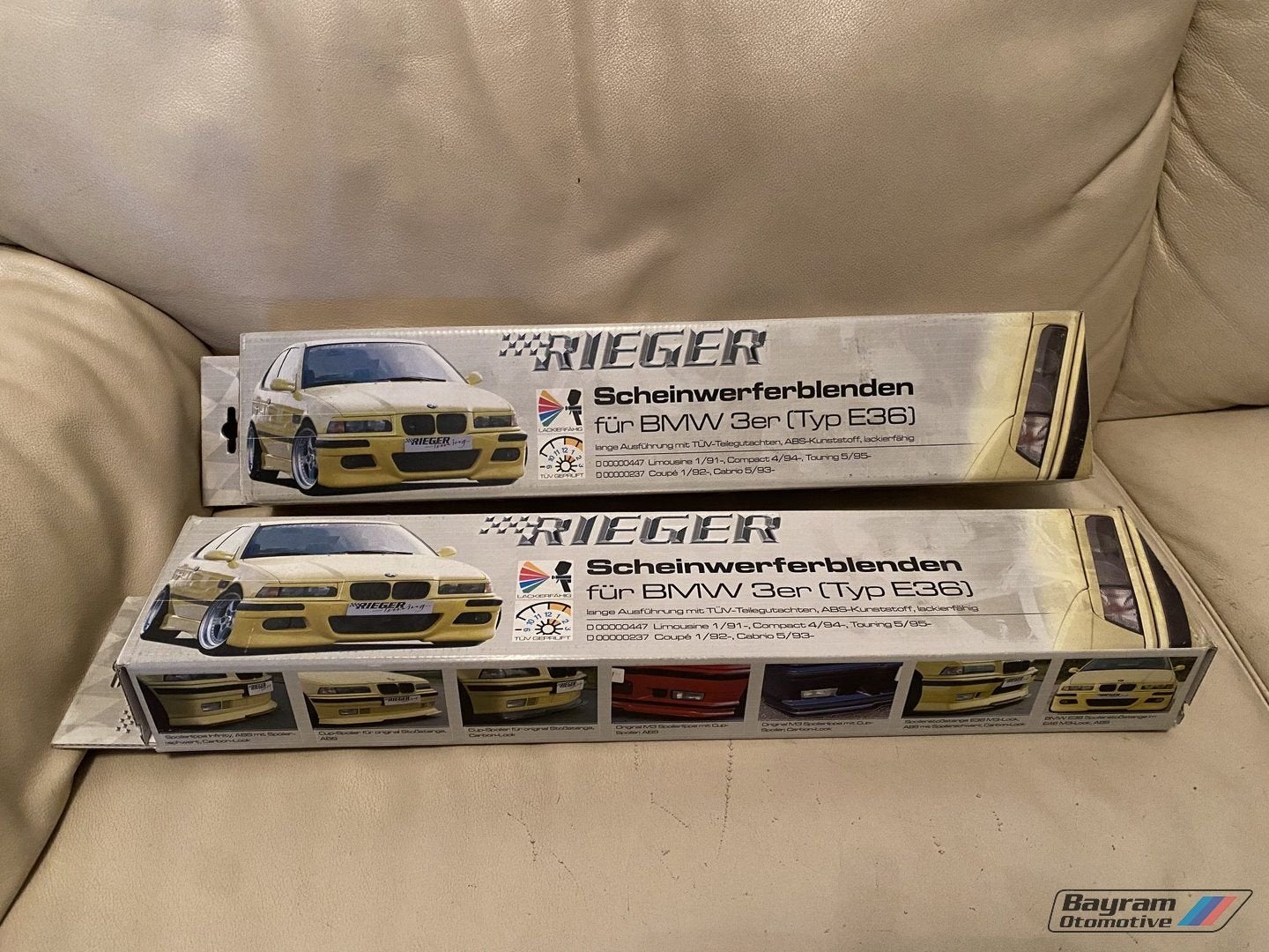 Bmw E36 booskijkers Rieger sedan touring compact 3-serie m, Autos : Divers, Tuning & Styling, Enlèvement ou Envoi, -, -, -