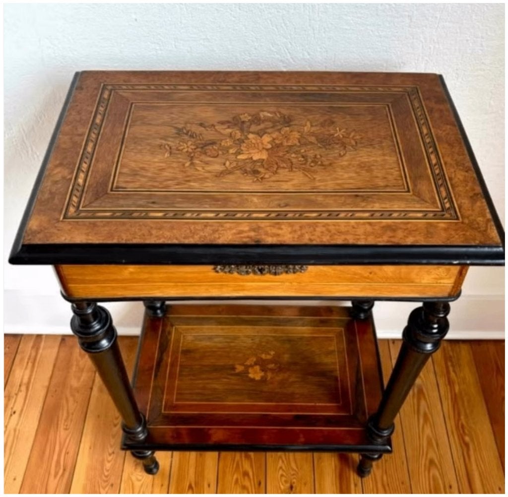 NAPOLEON III naaitafel/bijzettafel, Antiek en Kunst, Ophalen of Verzenden
