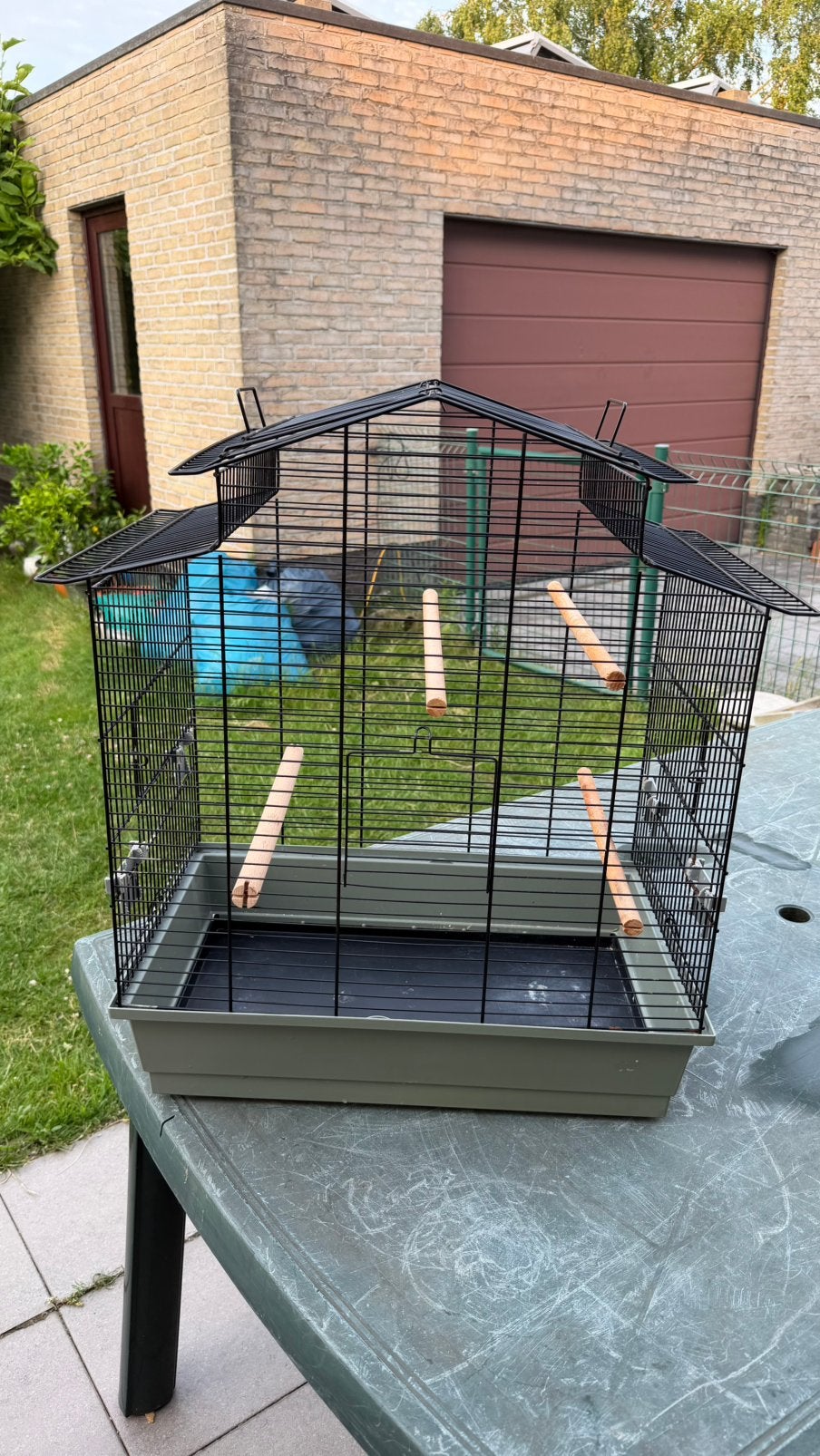 Vogelkooi, Enlèvement, Utilisé, Cage à oiseaux