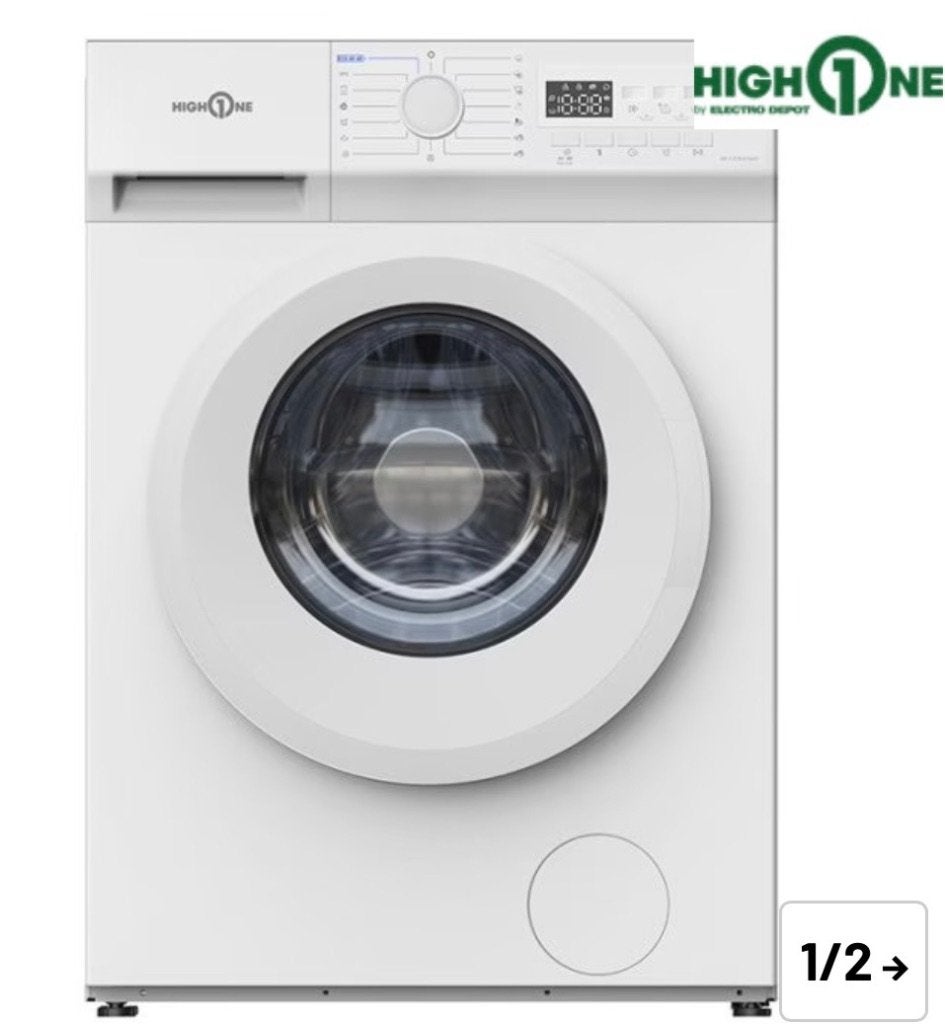 Lave-linge hublot 5 kg, Electroménager, 85 à 90 cm, 4 à 6 kg, Programme lavage à la main, Comme neuf