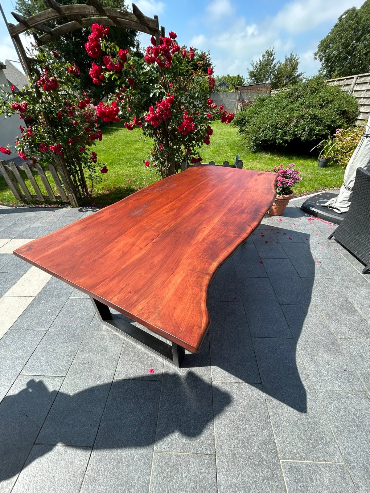 Boomstamtafel, Ophalen, Gebruikt, 100 tot 150 cm, 200 cm of meer