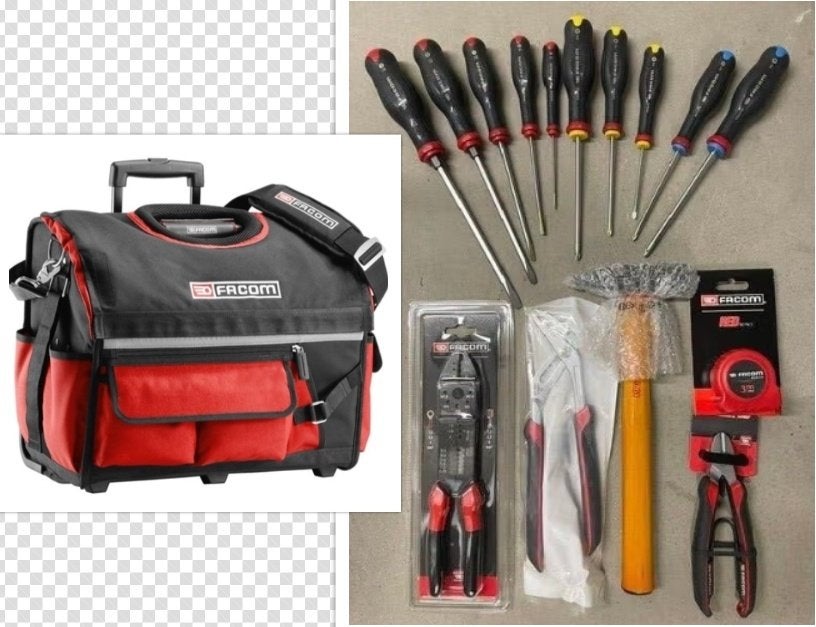 Facom Gereedschap koffer incl Gereedschapset nieuw, Doe-het-zelf en Bouw, Gereedschap | Handgereedschap, Verzenden, Nieuw, Gereedschapsset