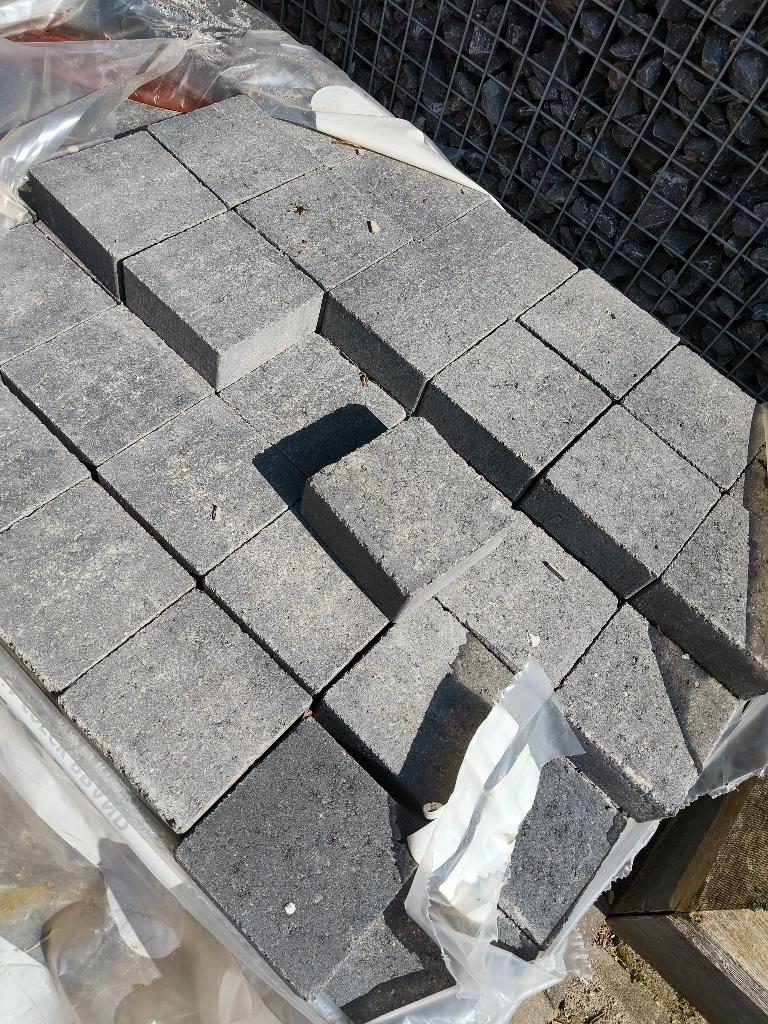 Coeck Cobo Garden Klinker - Getrommeld - Grijs - 15x15x6cm, Tuin en Terras, Ophalen, Klinkers, Nieuw, Minder dan 5 m²
