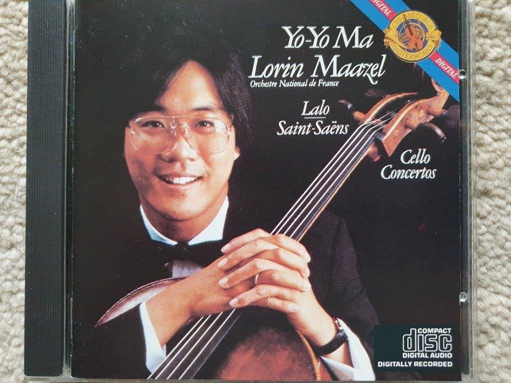 Yo-Yo Ma: Lalo - Saint-Saëns: Cello Concertos - cd, Ophalen of Verzenden, Zo goed als nieuw, Saint-Saëns
