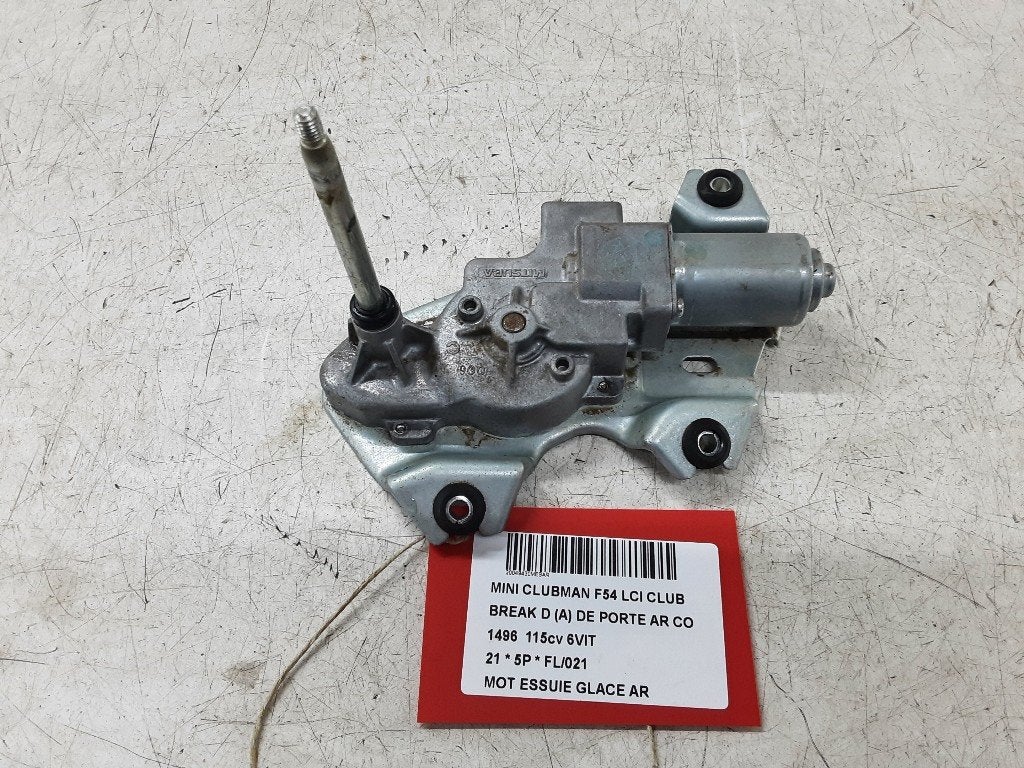 MOTEUR ESSUIE-GLACE ARRIÈRE Mini Clubman (F54) (7365820), Autos : Pièces & Accessoires, Mevr. I. Hauben, Rue de l'Espoir 34 34
4030  GRIVEGNÉE, BE