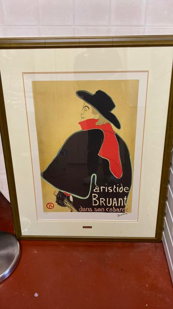 Toulouse lautrec, Antiek en Kunst, Kunst | Litho's en Zeefdrukken, Ophalen