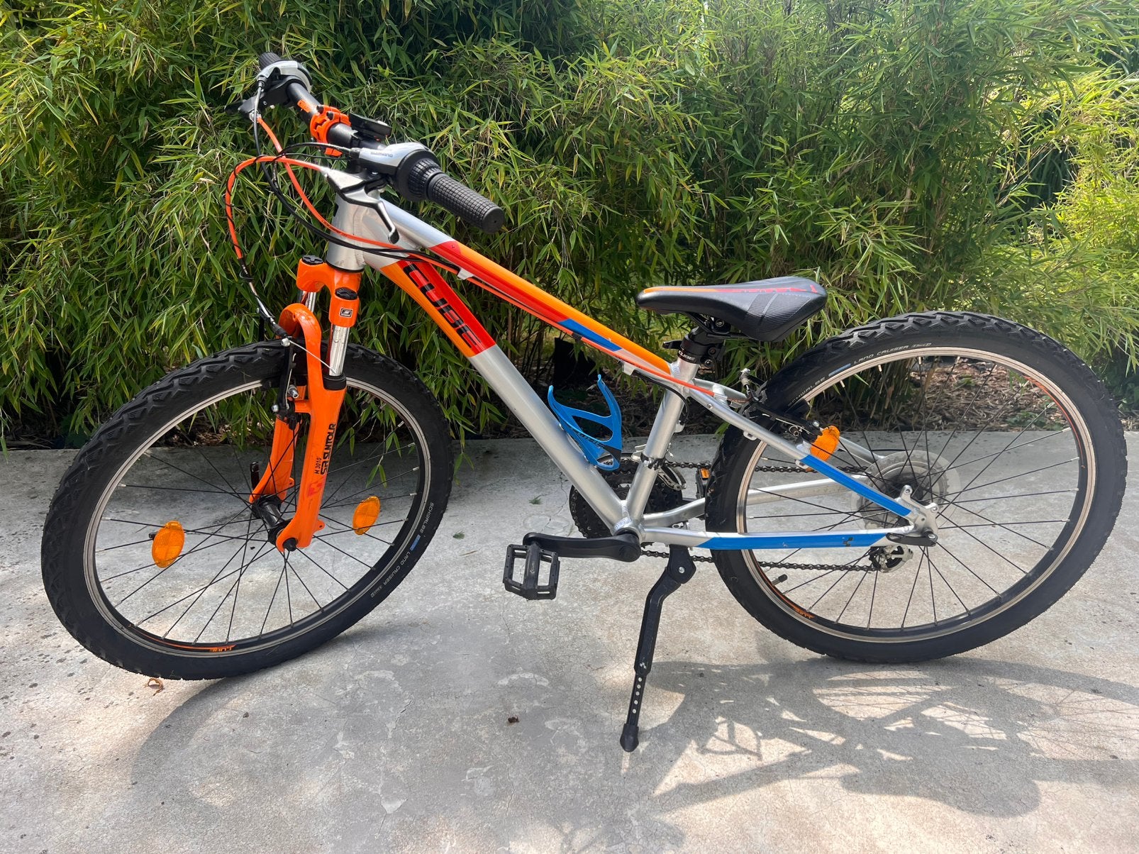 CUBE 24’ MTB - kinderfiets, Ophalen, Velgrem, Handrem, Gebruikt