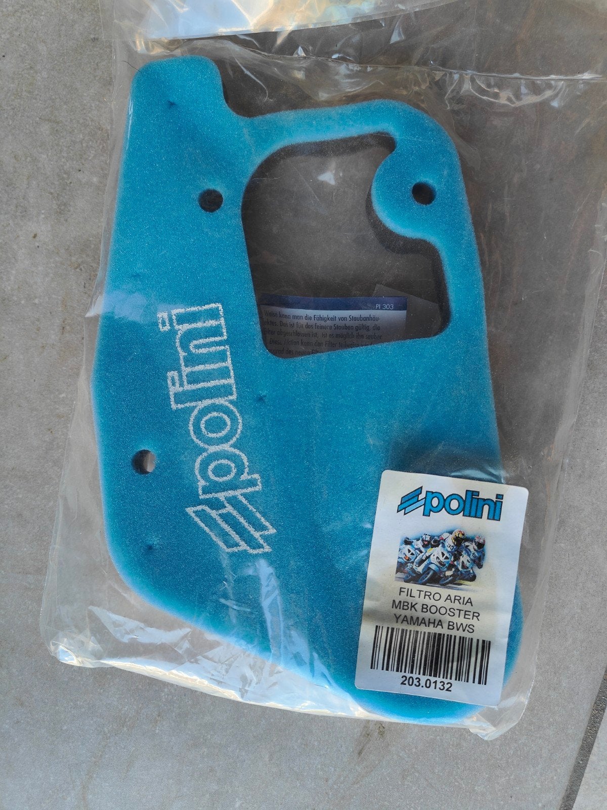 Luchtfilter Polini voor MBK booster / Yamaha BW's, Enlèvement, Neuf, Yamaha
