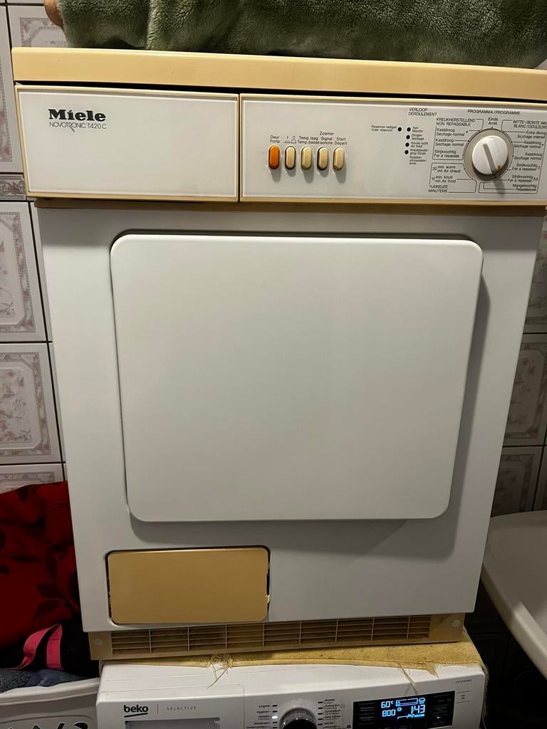 Nette Miele T420C Condensdroger - Werkt Perfect, Electroménager, Sèche-linge, Comme neuf, Enlèvement