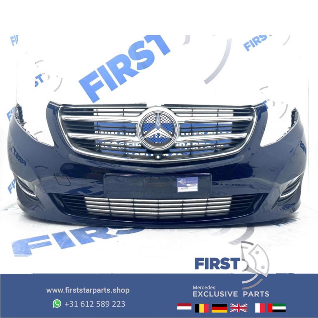 W447 BUMPER Mercedes V KLASSE / VITO VOORBUMPER COMPLEET A44, Auto-onderdelen, Gebruikt, -, Voor, Ophalen of Verzenden