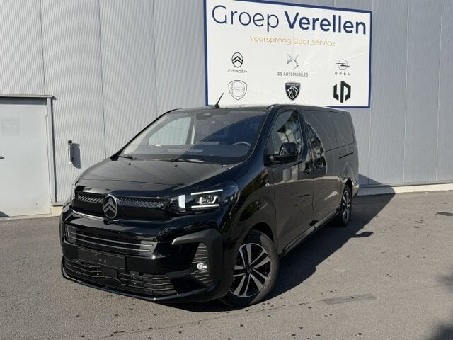 Citroen Jumpy Spacetourer Dubbel Cab Luxe 180pk Hifi Pack *, 0 cilinders, Citroën, Zwart, Leder