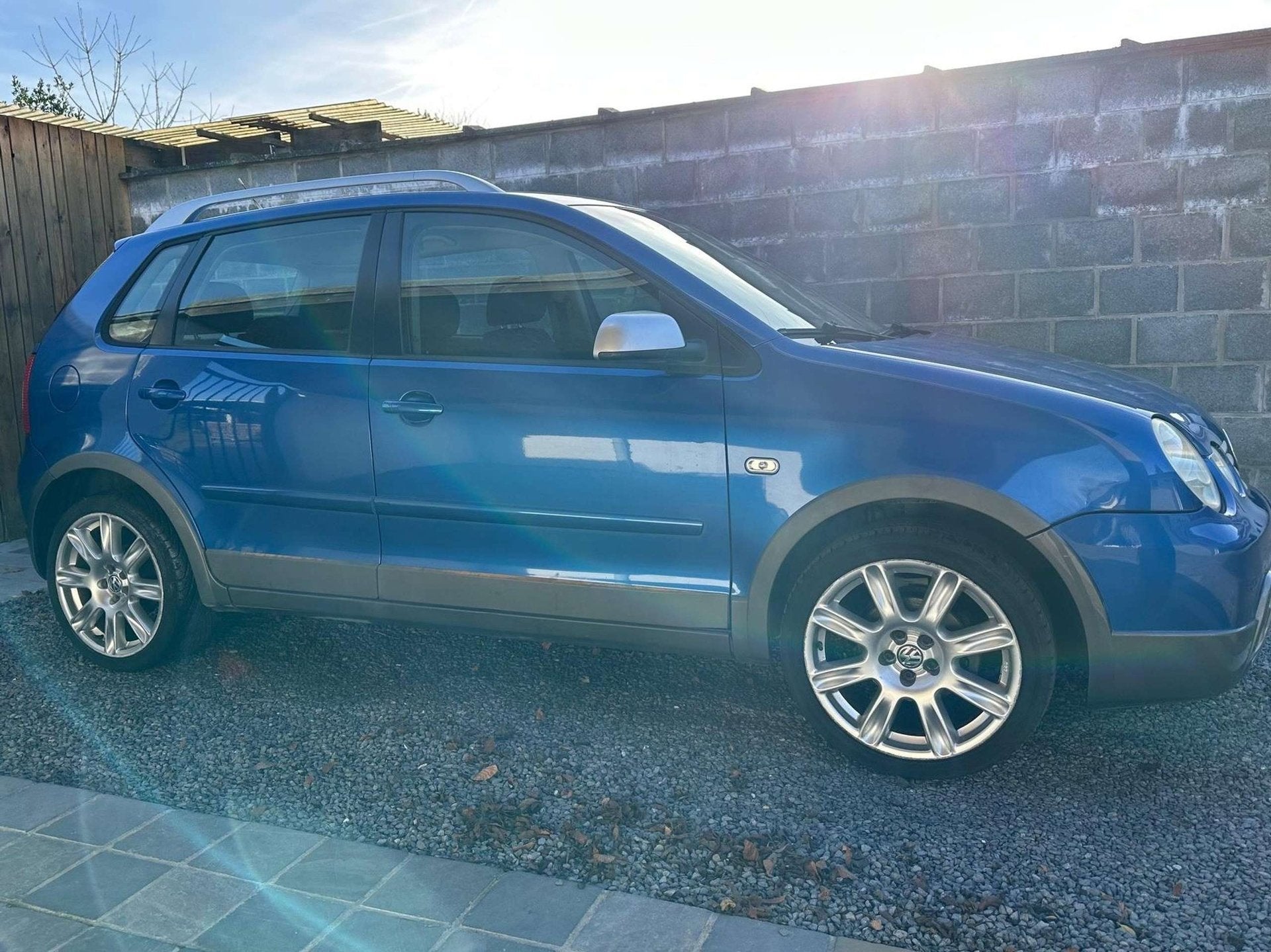 Volkswagen Polo Cross 1.4i Fun Airco Navigatie CarPlay BT, Achat, Entreprise, Boîte manuelle, Noir