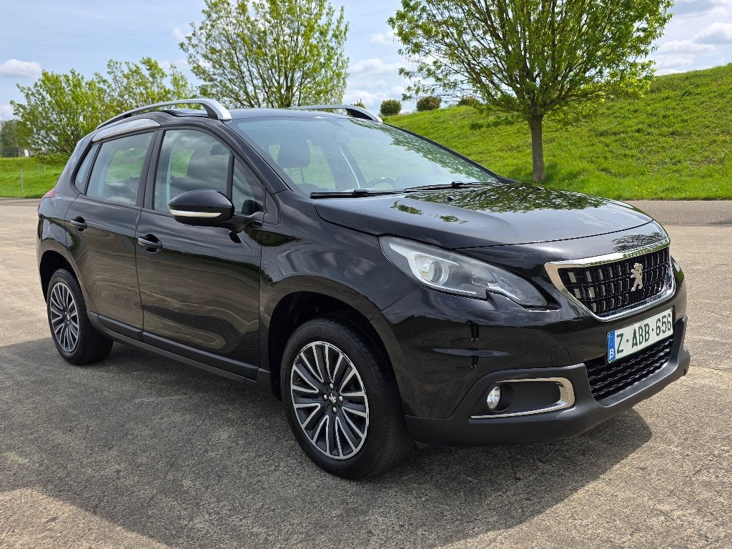 Peugeot 2008 1.6 Blue-HDI Active, Navigatiesysteem, Monovolume, Zwart, 5 deurs