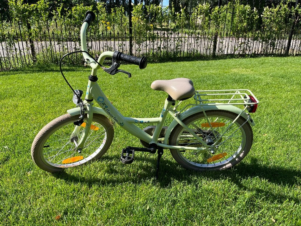 kinderfiets 18 inch, Ophalen, Gebruikt, Terugtraprem, 16 tot 20 inch