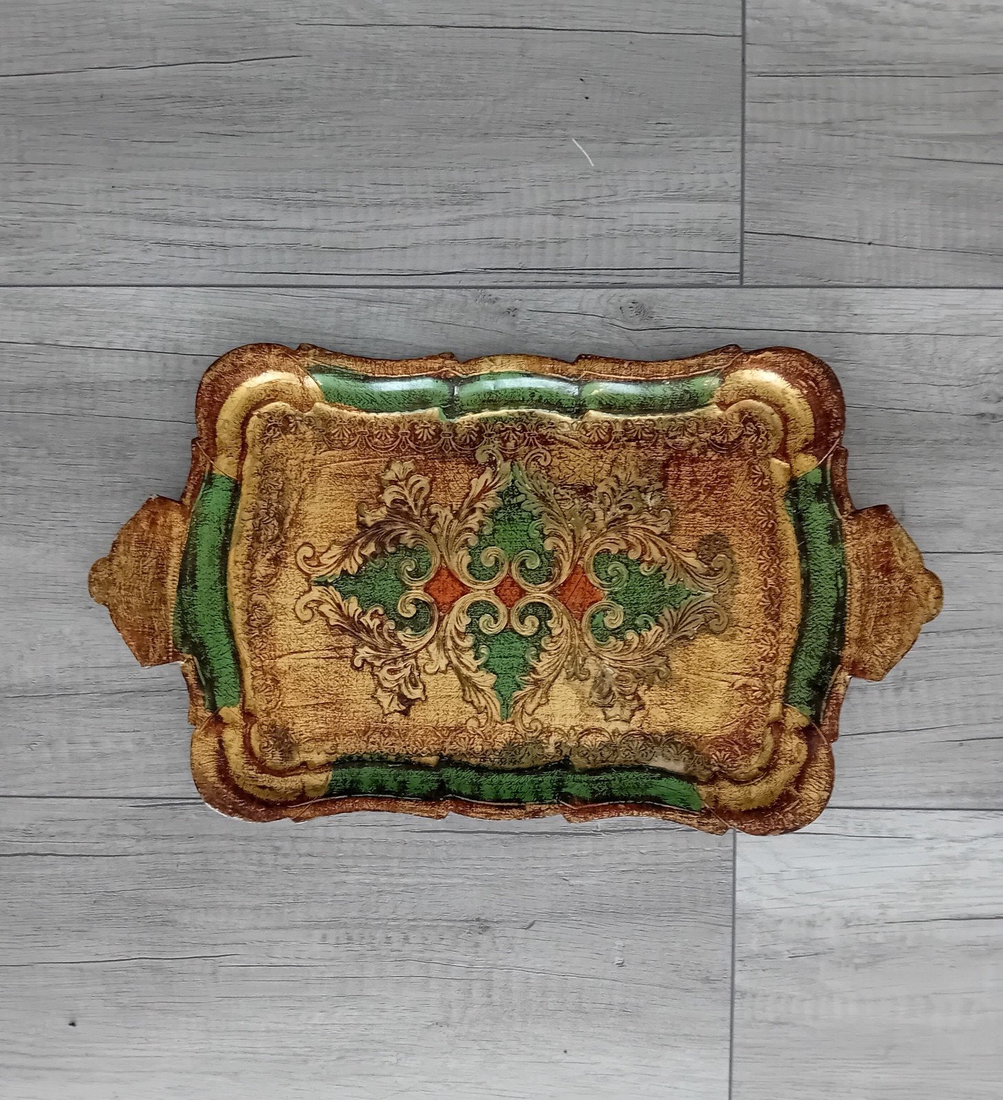 Vintage Florentijns Dienblad (Italië), Antiek en Kunst, Ophalen