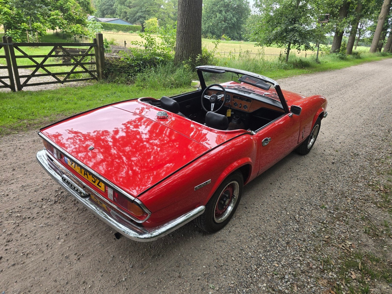 Triumph Spitfire 1.3 MK IV 1973 Rood, foto 3