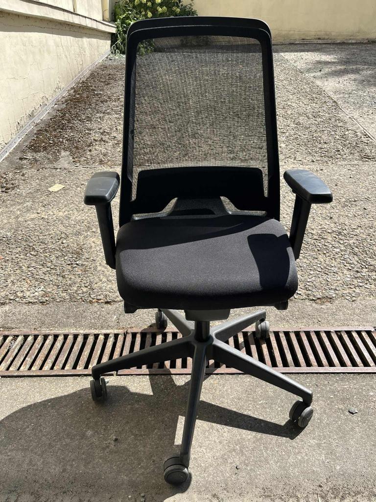 Chaise de bureau Interstuhl, Huis en Inrichting, Ophalen, Gebruikt, Zwart, Bureaustoel