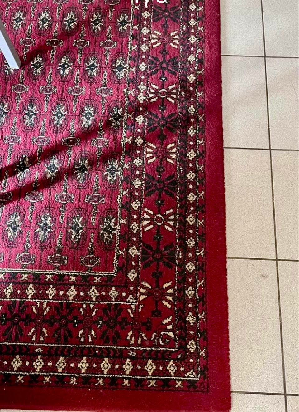 Tapijt B:2m H:3m, Maison & Meubles, Ameublement | Tapis & Moquettes, Rouge, 200 cm ou plus, 150 à 200 cm, Carré