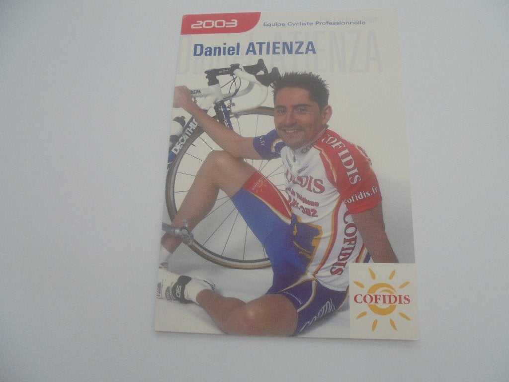 wielrenner-daniel atienza, Collections, Photos & Gravures, Envoi, 1980 à nos jours, Comme neuf, Photo