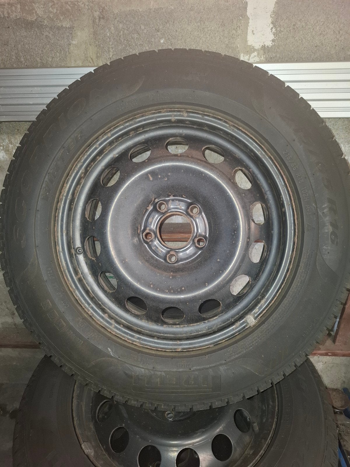 roues hiver, Enlèvement