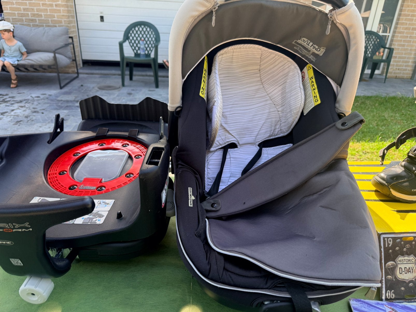Ensemble Base + Matrix Light 2, Enlèvement ou Envoi, Utilisé, Autres marques, Ceinture de sécurité ou Isofix