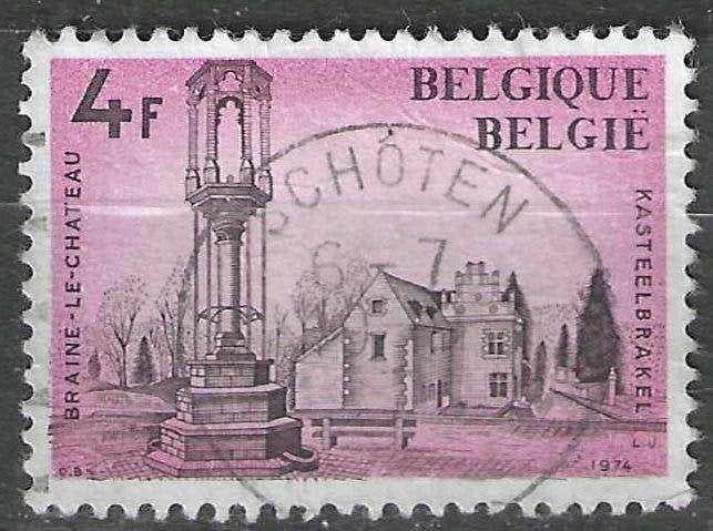 Belgique 1974 - Yvert 1711 /OBP 1719 - Pilory (ST), Envoi, Affranchi, Oblitéré